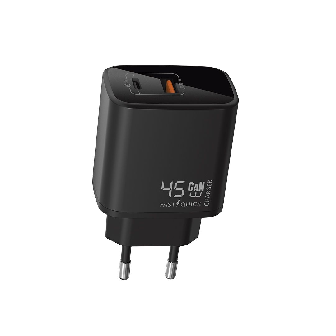 شارژر دیواری فست شارژ دو پورت تسکو مدل TSCO TTC108 45W