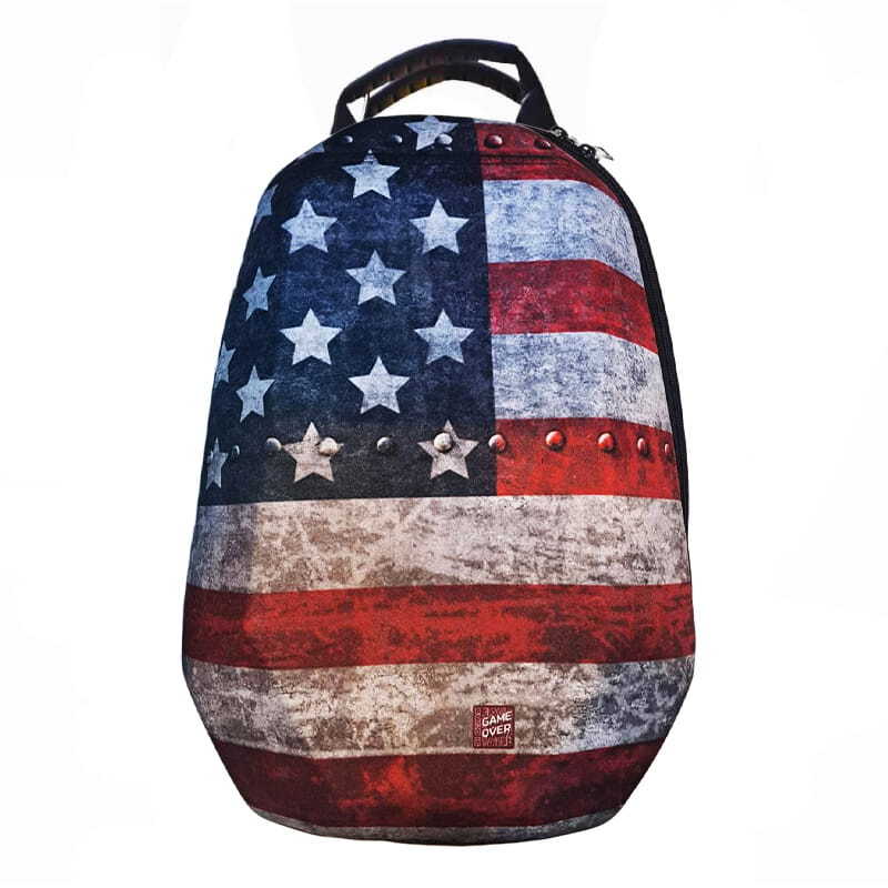 کیف کوله ای کنسول بازی PS5 Slim طرح American Flag