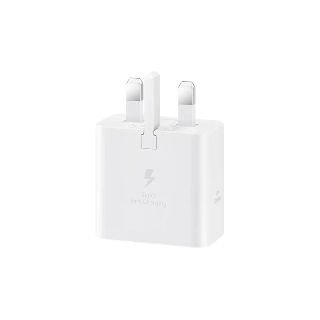 شارژر دیواری سه پین 25 وات سامسونگ مدل SAMSUNG EP-T2510 25W Low Standby (اصل)