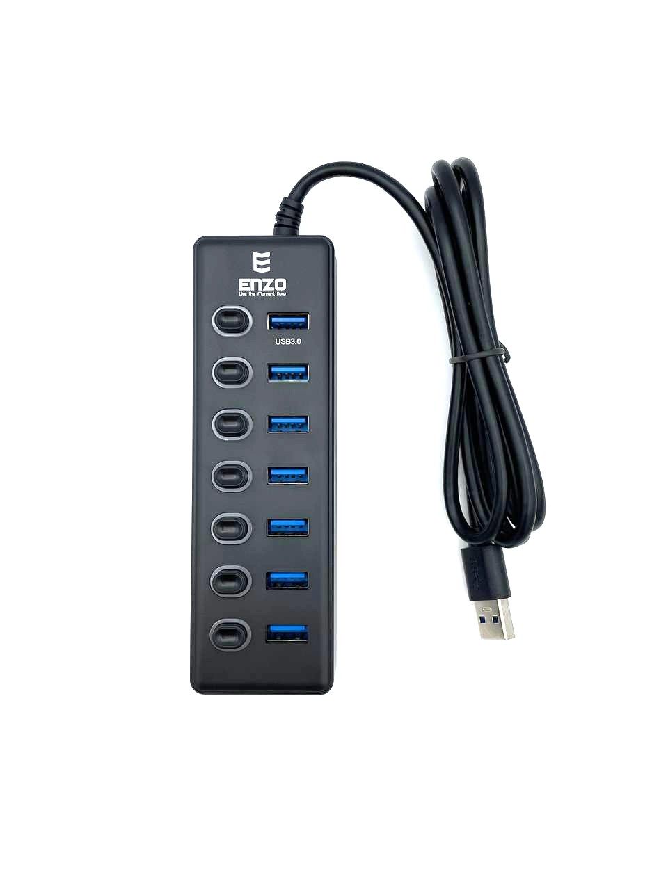 هاب 7 پورت USB3.0 آداپتور خور انزو مدل ENZO USB UH-70A